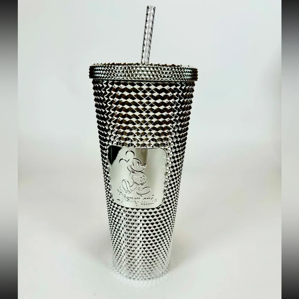 NIB Disney 100 Years of Wonder Disneyland Mickey Starbucks Tumbler with Straw
